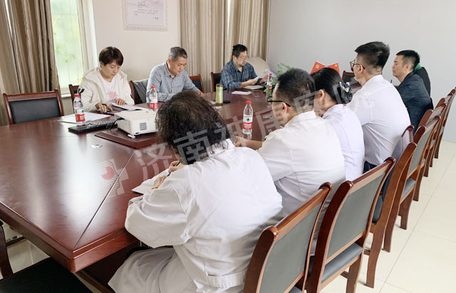 济南市历下区残联领导莅临我院调研指导工作